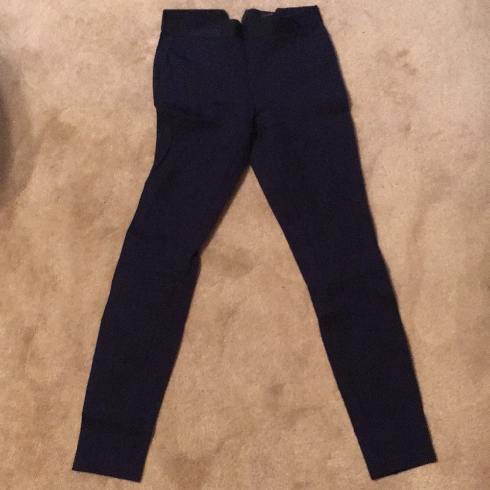 Jcrew Navy Blue Pixie Pant Size 4 - image 1